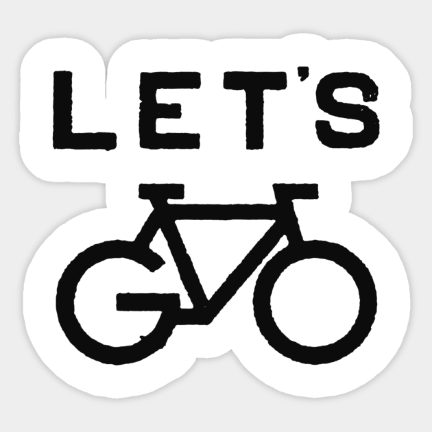 Let's go cycling sale
